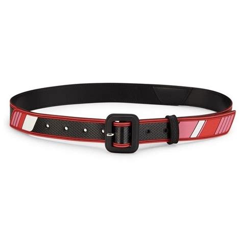 prada striped rubber belt|prada belt for men.